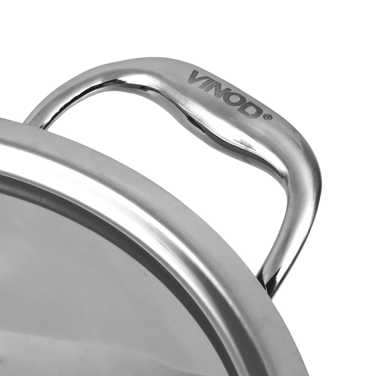 Vinod Platinum Triply SAS Pro Kadai: Non-Stick & Induction Ready | Made in India